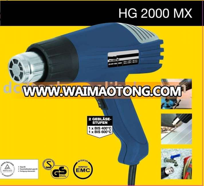 1600W/2000W hot air gun